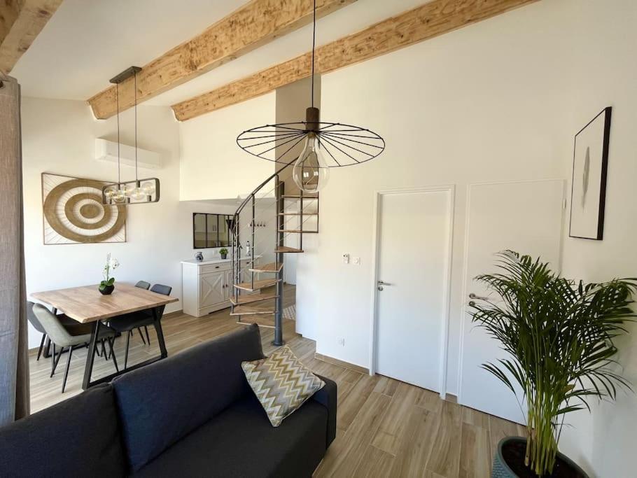 Duplex Centre Ville - 50M De La Plage - Clim - Garage - Netflix Ле-Гро-дю-Руа Екстер'єр фото