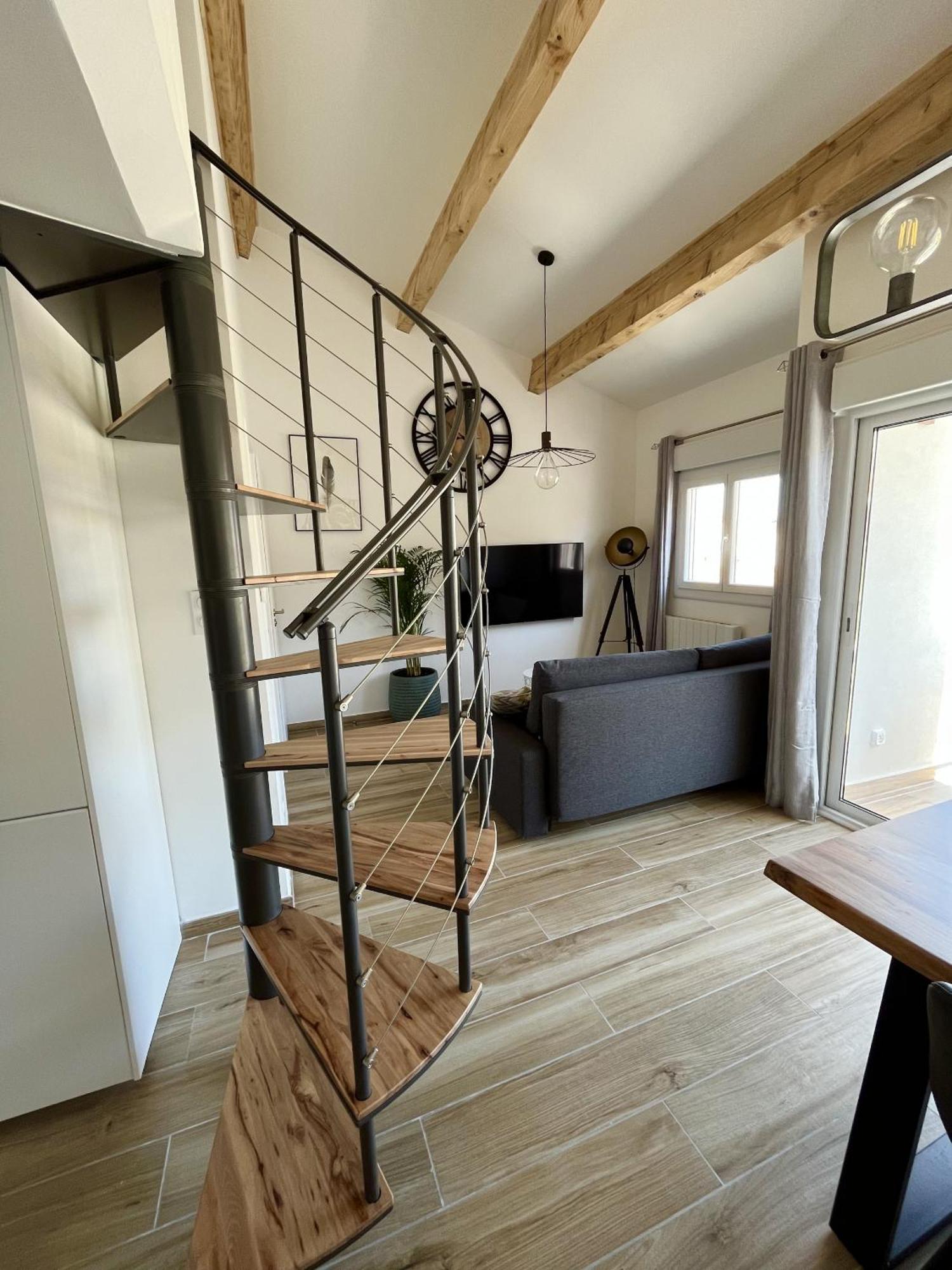 Duplex Centre Ville - 50M De La Plage - Clim - Garage - Netflix Ле-Гро-дю-Руа Номер фото